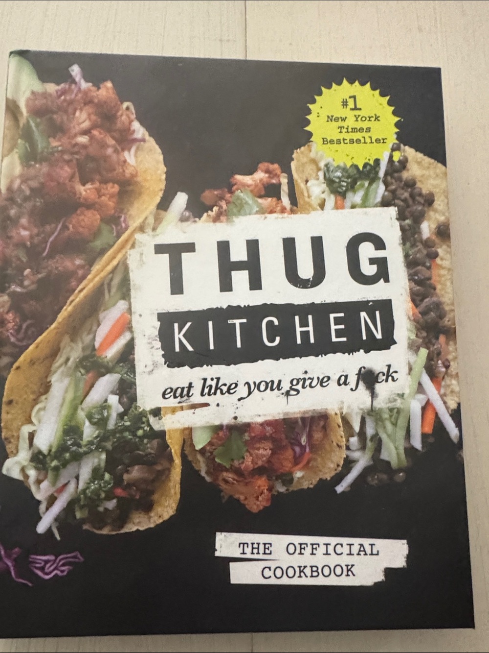 Thug Kitchen Eat like you give a f—- cookbook-in like new condition